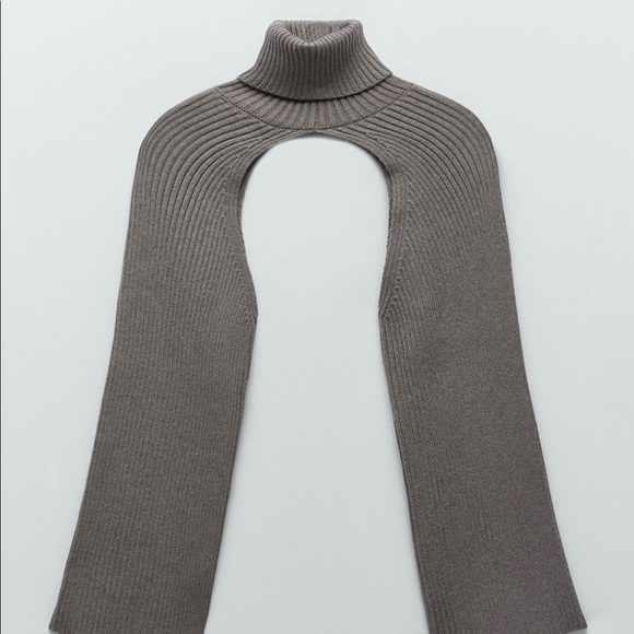 Zara Ribbed Arm Warmer - Picture 11 of 13